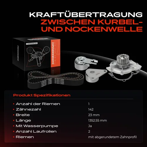 Zahnriemensatz Frankberg 5481FB0043296 Bild Zahnriemensatz Frankberg 5481FB0043296