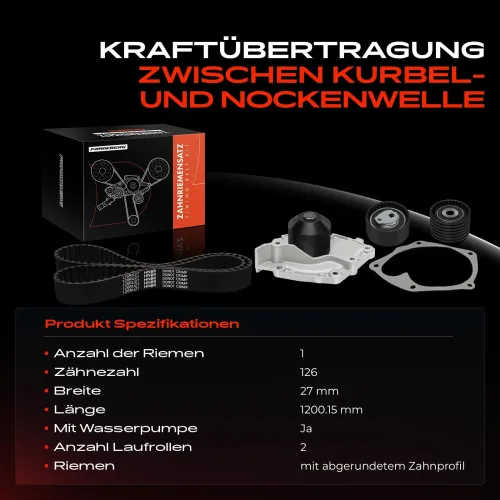 Zahnriemensatz Frankberg 5481FB0043297 Bild Zahnriemensatz Frankberg 5481FB0043297