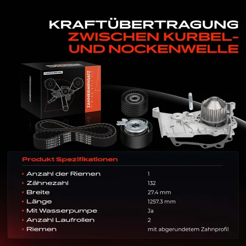 Zahnriemensatz Frankberg 5481FB0043300 Bild Zahnriemensatz Frankberg 5481FB0043300