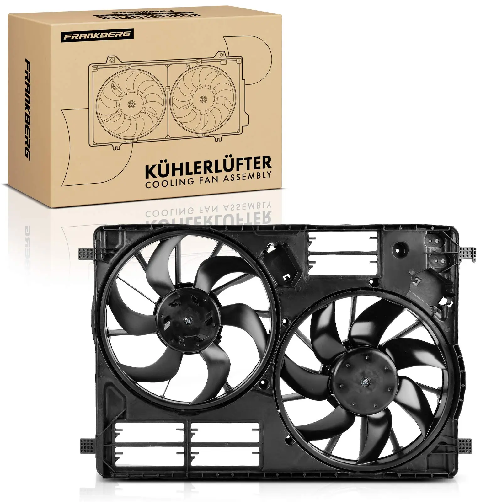 Lüfter, Motorkühlung 12 V Frankberg 5481FB0043358