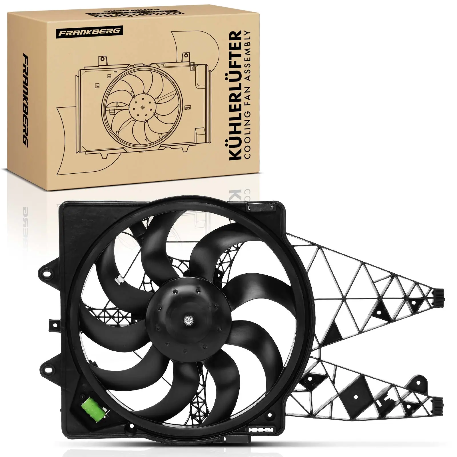 Lüfter, Motorkühlung 12 V Frankberg 5481FB0043404