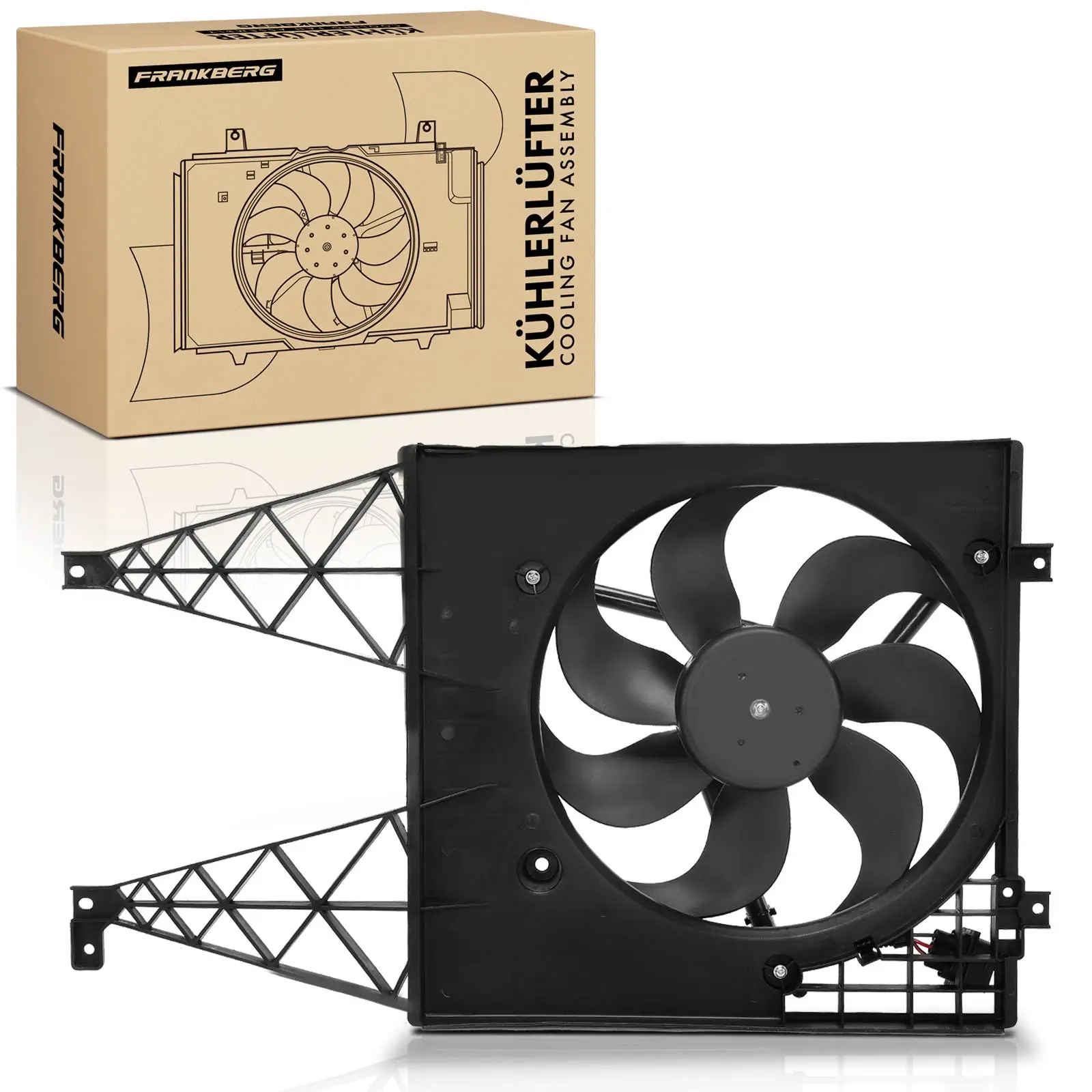 Lüfter, Motorkühlung 12 V Frankberg 5481FB0043448