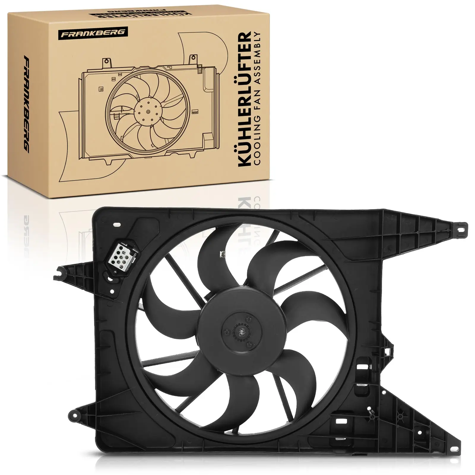 Lüfter, Motorkühlung 12 V Frankberg 5481FB0043460