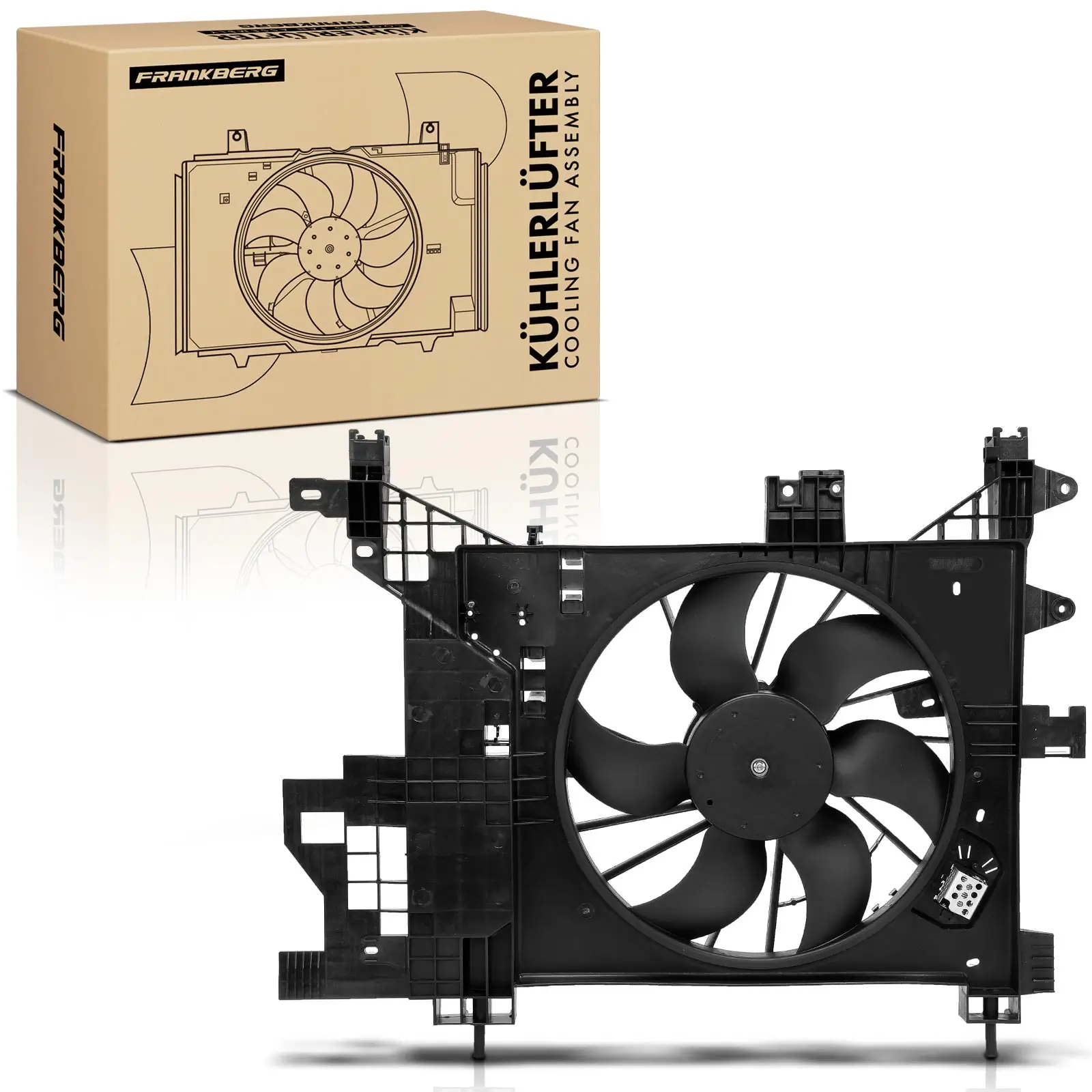 Lüfter, Motorkühlung 12 V Frankberg 5481FB0043474
