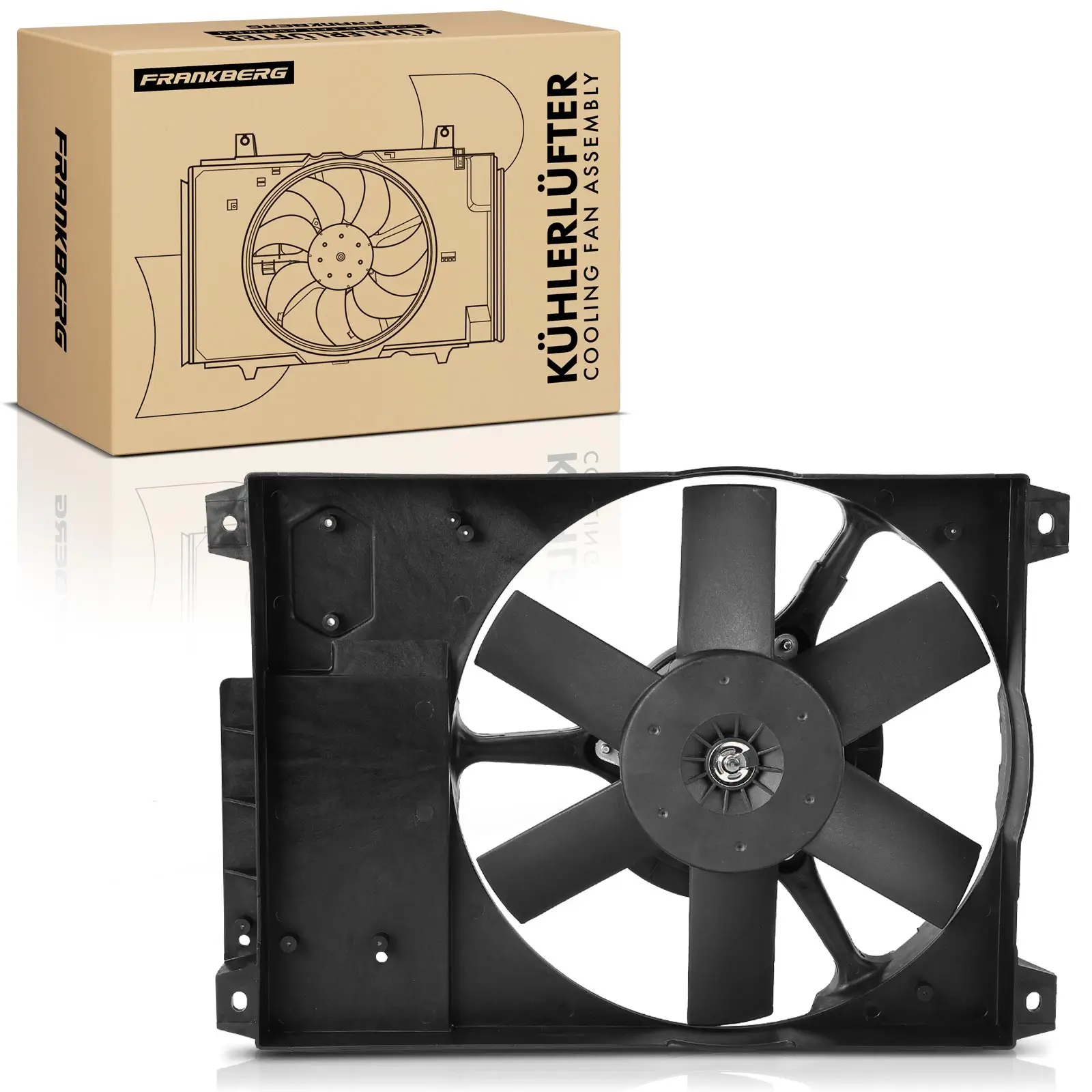 Lüfter, Motorkühlung 12 V Frankberg 5481FB0043481