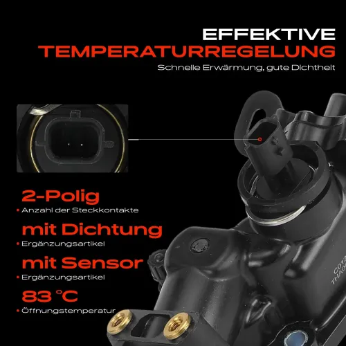 Thermostat, Kühlmittel Frankberg 5481FB0043498 Bild Thermostat, Kühlmittel Frankberg 5481FB0043498