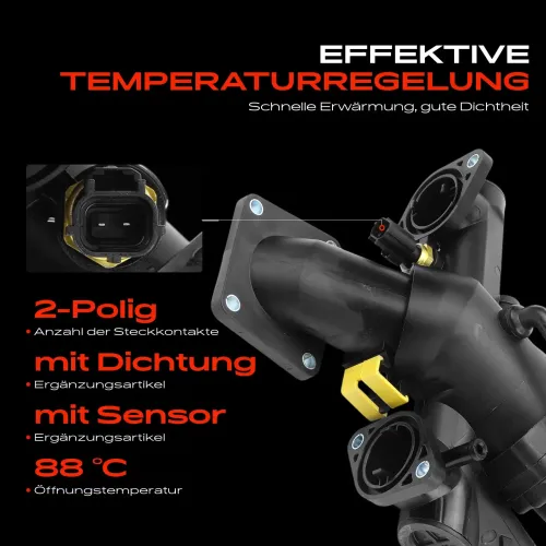 Thermostat, Kühlmittel Frankberg 5481FB0043508 Bild Thermostat, Kühlmittel Frankberg 5481FB0043508