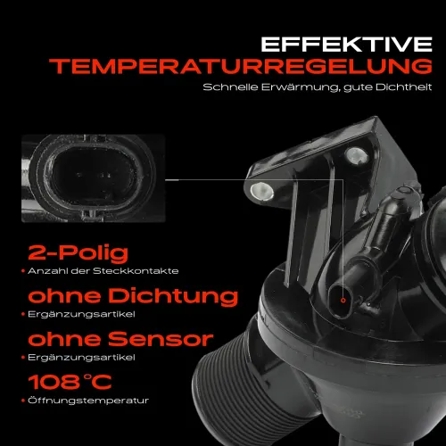 Thermostat, Kühlmittel Frankberg 5481FB0043528 Bild Thermostat, Kühlmittel Frankberg 5481FB0043528