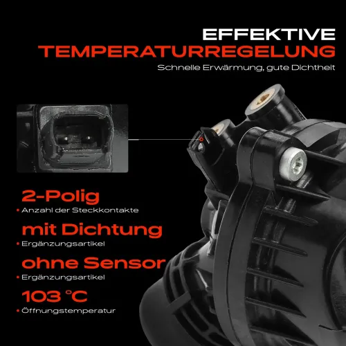 Thermostat, Kühlmittel Frankberg 5481FB0043531 Bild Thermostat, Kühlmittel Frankberg 5481FB0043531