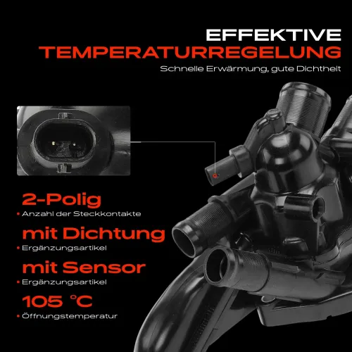 Thermostat, Kühlmittel Frankberg 5481FB0043539 Bild Thermostat, Kühlmittel Frankberg 5481FB0043539