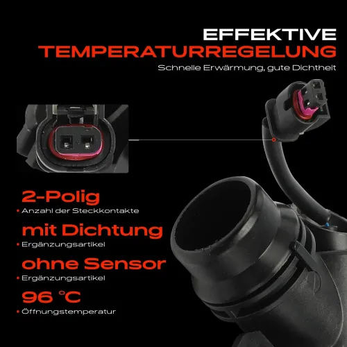 Thermostat, Kühlmittel Frankberg 5481FB0043541 Bild Thermostat, Kühlmittel Frankberg 5481FB0043541