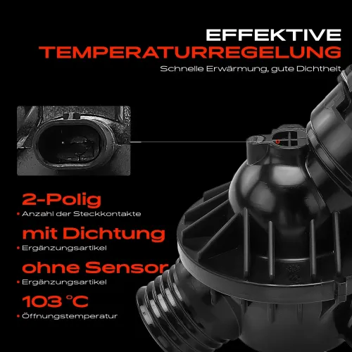 Thermostat, Kühlmittel Frankberg 5481FB0043545 Bild Thermostat, Kühlmittel Frankberg 5481FB0043545