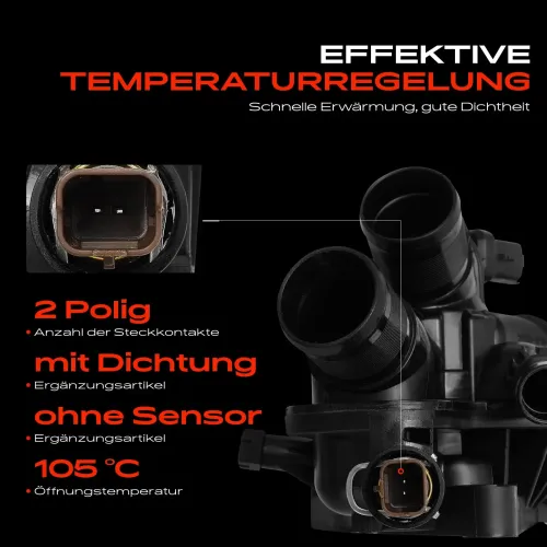 Thermostat, Kühlmittel Frankberg 5481FB0043593 Bild Thermostat, Kühlmittel Frankberg 5481FB0043593