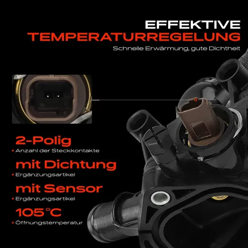 Thermostat, Kühlmittel Frankberg 5481FB0043619 Bild Thermostat, Kühlmittel Frankberg 5481FB0043619