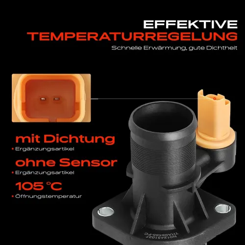 Thermostat, Kühlmittel Frankberg 5481FB0043669 Bild Thermostat, Kühlmittel Frankberg 5481FB0043669