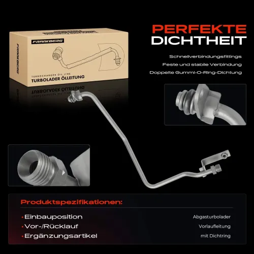 Ölleitung, Lader Frankberg 5481FB0043723 Bild Ölleitung, Lader Frankberg 5481FB0043723