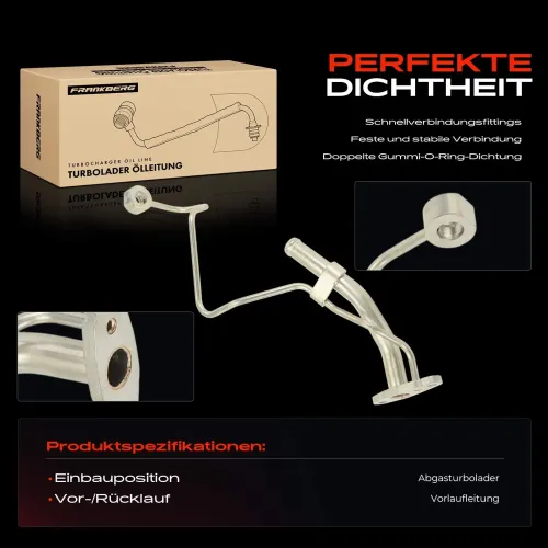 Ölleitung, Lader Frankberg 5481FB0043727 Bild Ölleitung, Lader Frankberg 5481FB0043727