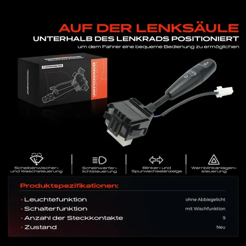 Lenkstockschalter Frankberg 5481FB0043747 Bild Lenkstockschalter Frankberg 5481FB0043747
