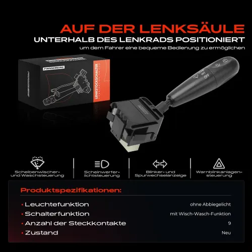 Lenkstockschalter Frankberg 5481FB0043752 Bild Lenkstockschalter Frankberg 5481FB0043752