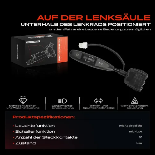Lenkstockschalter Frankberg 5481FB0043753 Bild Lenkstockschalter Frankberg 5481FB0043753