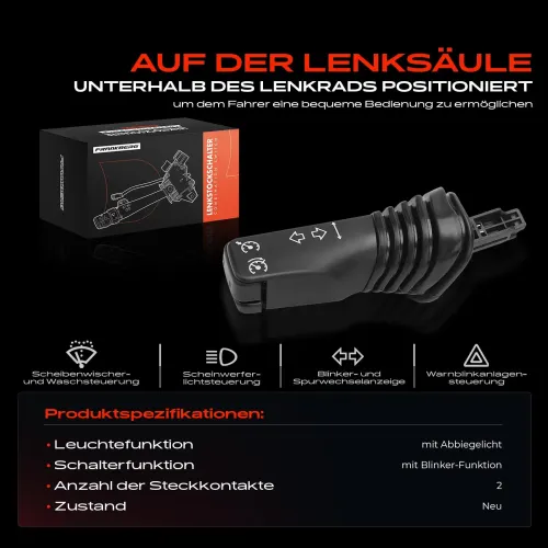 Lenkstockschalter Frankberg 5481FB0043778 Bild Lenkstockschalter Frankberg 5481FB0043778