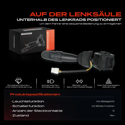 Lenkstockschalter Frankberg 5481FB0043779 Bild Lenkstockschalter Frankberg 5481FB0043779