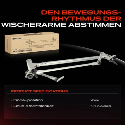 Wischergestänge vorne Frankberg 5481FB0043821 Bild Wischergestänge vorne Frankberg 5481FB0043821