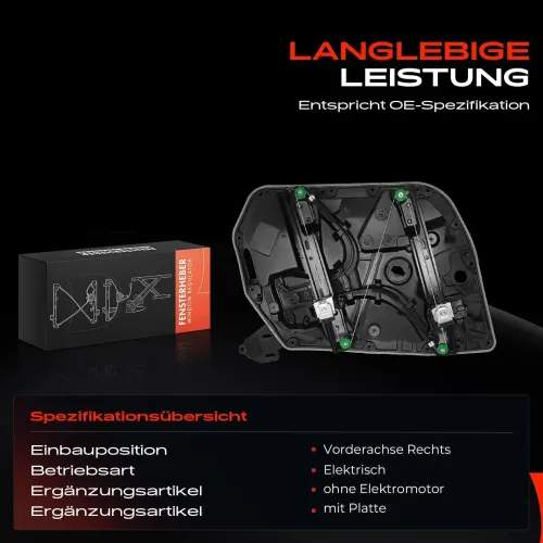 Fensterheber vorne rechts Frankberg 5481FB0043896 Bild Fensterheber vorne rechts Frankberg 5481FB0043896