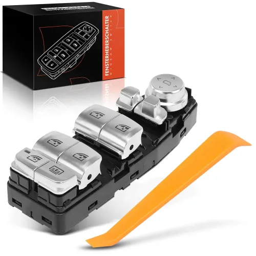 Schalter, Fensterheber fahrerseitig Frankberg 5481FB0043910 Bild Schalter, Fensterheber fahrerseitig Frankberg 5481FB0043910