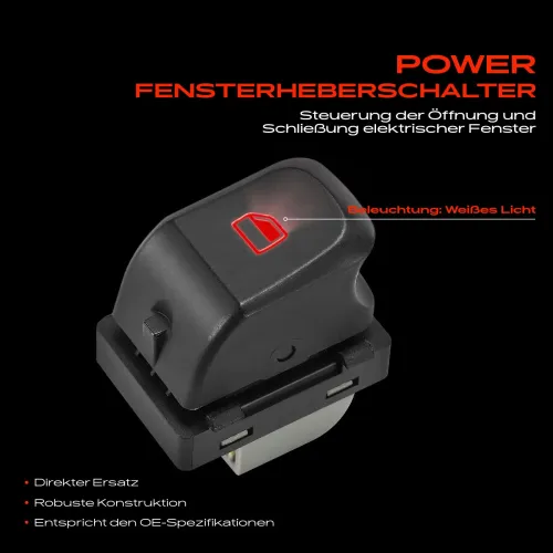 Schalter, Fensterheber beifahrerseitig Frankberg 5481FB0043911 Bild Schalter, Fensterheber beifahrerseitig Frankberg 5481FB0043911