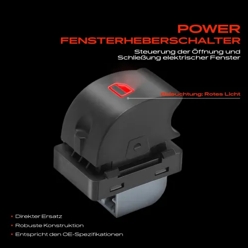 Schalter, Fensterheber hinten Frankberg 5481FB0043913 Bild Schalter, Fensterheber hinten Frankberg 5481FB0043913