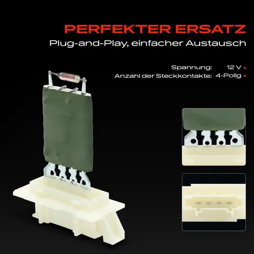 Regler, Innenraumgebläse 12 V Frankberg 5481FB0043959 Bild Regler, Innenraumgebläse 12 V Frankberg 5481FB0043959