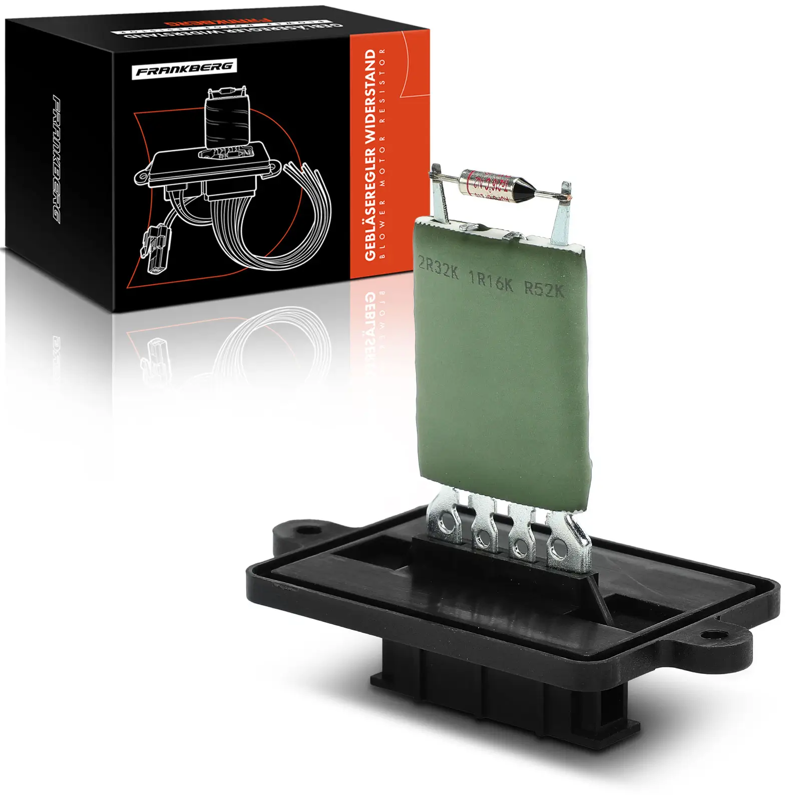 Regler, Innenraumgebläse 12 V Frankberg 5481FB0043961