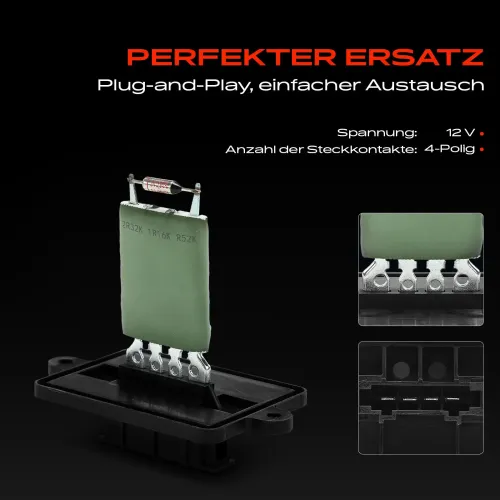 Regler, Innenraumgebläse 12 V Frankberg 5481FB0043961 Bild Regler, Innenraumgebläse 12 V Frankberg 5481FB0043961