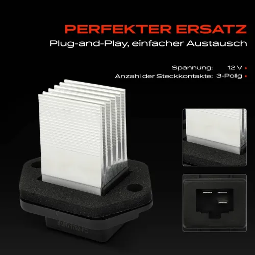 Regler, Innenraumgebläse 12 V Frankberg 5481FB0043968 Bild Regler, Innenraumgebläse 12 V Frankberg 5481FB0043968