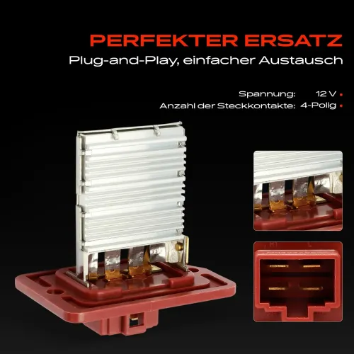 Regler, Innenraumgebläse 12 V Frankberg 5481FB0043974 Bild Regler, Innenraumgebläse 12 V Frankberg 5481FB0043974