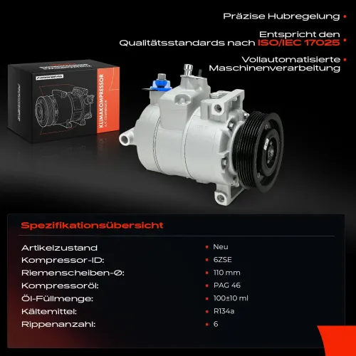 Kompressor, Klimaanlage Frankberg 5481FB0044019 Bild Kompressor, Klimaanlage Frankberg 5481FB0044019