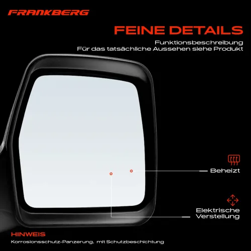 Außenspiegel Außenspiegel rechts Frankberg 5481FB0044137 Bild Außenspiegel Außenspiegel rechts Frankberg 5481FB0044137