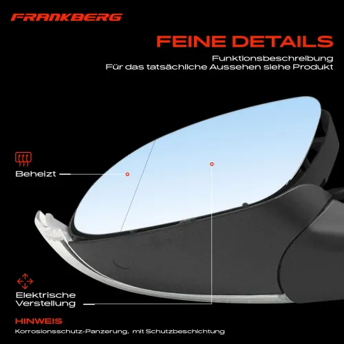 Außenspiegel Außenspiegel links Frankberg 5481FB0044142 Bild Außenspiegel Außenspiegel links Frankberg 5481FB0044142
