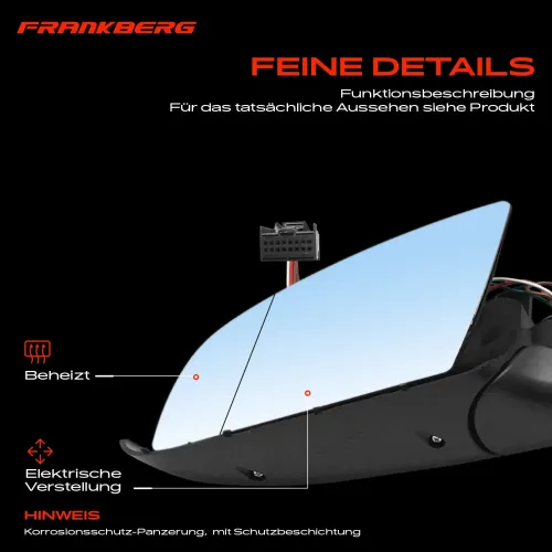 Außenspiegel Außenspiegel links Frankberg 5481FB0044188 Bild Außenspiegel Außenspiegel links Frankberg 5481FB0044188