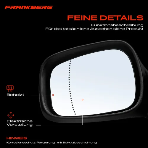Außenspiegel Außenspiegel links Frankberg 5481FB0044243 Bild Außenspiegel Außenspiegel links Frankberg 5481FB0044243