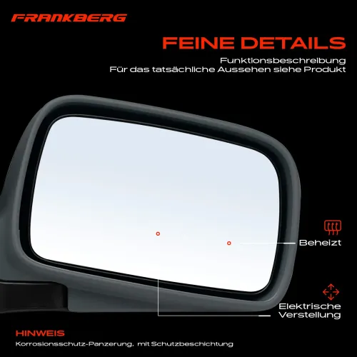 Außenspiegel Außenspiegel rechts Frankberg 5481FB0044246 Bild Außenspiegel Außenspiegel rechts Frankberg 5481FB0044246