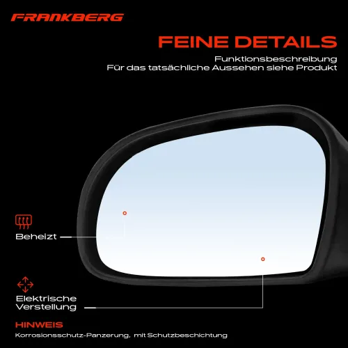 Außenspiegel Außenspiegel links Frankberg 5481FB0044265 Bild Außenspiegel Außenspiegel links Frankberg 5481FB0044265