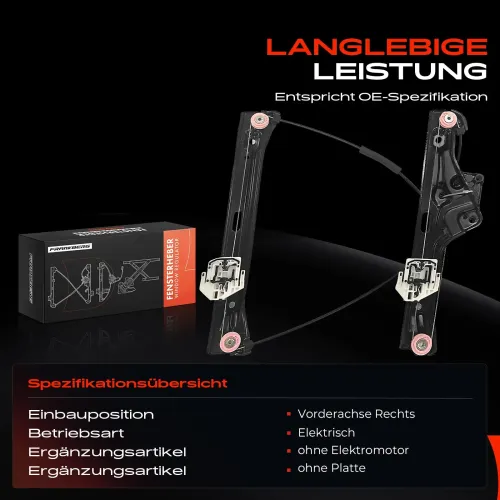 Fensterheber vorne rechts Frankberg 5481FB0044292 Bild Fensterheber vorne rechts Frankberg 5481FB0044292