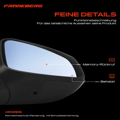 Außenspiegel Außenspiegel rechts Frankberg 5481FB0044369 Bild Außenspiegel Außenspiegel rechts Frankberg 5481FB0044369