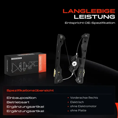 Fensterheber vorne rechts Frankberg 5481FB0044401 Bild Fensterheber vorne rechts Frankberg 5481FB0044401