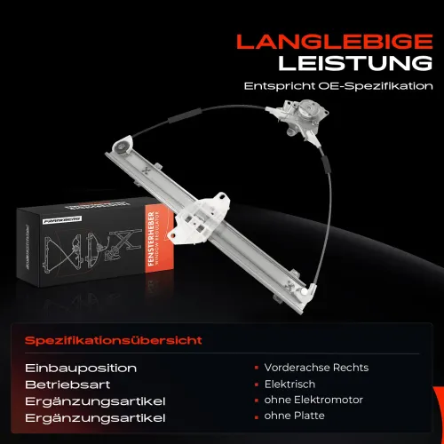 Fensterheber vorne rechts Frankberg 5481FB0044422 Bild Fensterheber vorne rechts Frankberg 5481FB0044422