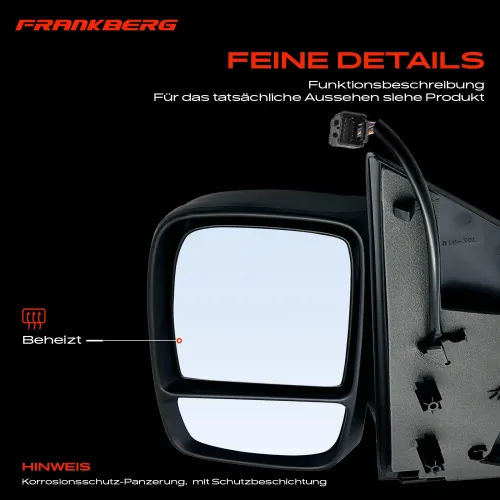 Außenspiegel Außenspiegel links Frankberg 5481FB0044463 Bild Außenspiegel Außenspiegel links Frankberg 5481FB0044463