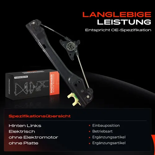 Fensterheber hinten links Frankberg 5481FB0044477 Bild Fensterheber hinten links Frankberg 5481FB0044477