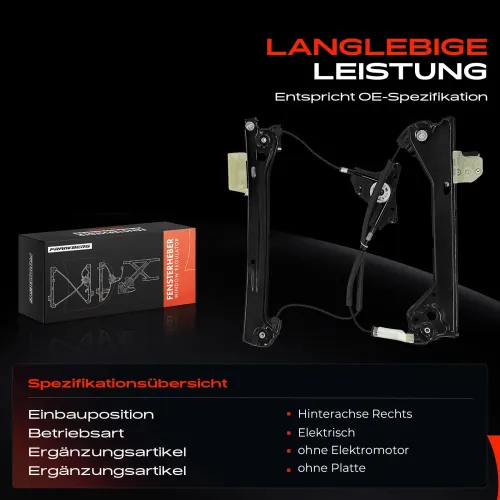 Fensterheber hinten rechts Frankberg 5481FB0044479 Bild Fensterheber hinten rechts Frankberg 5481FB0044479